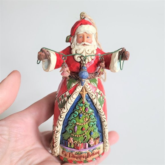 O Tannenbaum collectible Santa Claus Christmas ornament. - Picture 6 of 9